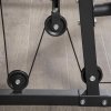 HOMCOM Multi Gym with Weights, Multifunction Home Gym Machine with 45kg Weight Stack, for Lat Pulldown, Leg Extensions, Preacher Bicep Curls, Triceps Pulldowns, Chest Press, Strength Training