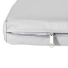 Outsunny Outdoor Seat Cushion Pads for Rattan Furniture, 3 PCs Garden Furniture Cushions, Grey