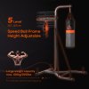 HOMCOM Freestanding Boxing Punch Bag & Speed ball Station, for Home Gym, Grey