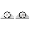 HOMCOM 6FT Modern Sliding Barn Door Closet Hardware Track Kit Track System Unit for Single Wooden Door