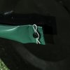 Outsunny Combination Push/Tow Lawn Roller Filled with 38L Sand (62kg) or Water, Great for the Garden 32 x 50cm Roller, Dark Green