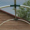 Outsunny Fruit Cage Bird Netting, Heavy Duty Fruit and Vegetable Protection Tent with Zipped Door, Anti Bird, Insects, Small Animals, 1.2 x 2.4 x 1.9m, Black