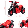 AIYAPLAY Kids Ride On Car, Foot To Floor Sliding Baby Car, Push Along Car with Music, Bubble, for Toddler from 2 to 5 Years Old - Black