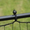 HOMCOM Rebounder Net Practise Kickback Target Goal with 5 Angles, for Teens, Adults, Softball, Football Training, Black