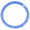 HOMCOM 12ft Trampoline Pad ??366cm Trampoline Accessories Surround Pad Thick Foam Pads Padding Replacement Spare- Blue