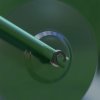 Outsunny 63 L Heavy Duty Water Or Sand Filled 30cm Garden Steel Lawn Roller Drum - Dark Green