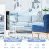 HOMCOM Portable Air Cooler, 3L Tank Evaporative Ice Cooling Tower Fan with 3 Modes, 3 Speeds, Remote, Timer, 60° Oscillating, Portable Swamp Cooler for Home Bedroom, White