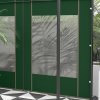 Outsunny Gazebo Side Panels with Zipped Doors and Windows, for 3x3(m) or 3x6m Pop Up Gazebo, 2 Pack Sides Replacement, Green