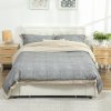 HOMCOM Double Ottoman Bed Frame, 4ft6 Gas Lift Storage Bed with 2-Level Adjustable Velvet Upholstered Headboard, Wheeled Drawer and Wooden Slats, No Mattress, Cream White