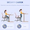 Vinsetto Office Chair, Breathable Mesh Swivel Desk Chair with Adjustable Height and  360 Degree Swivel Security Wheels for Home Office, Study, Pink