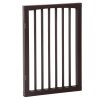 PawHut 3 Panel Stair Gate Foldable Dog Door Gate Indoor Free Standing Safety Gate Pet Barrier 76cm Height