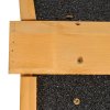 PawHut Rabbit Hutch Guinea Pig Hutch Wood-metal Elevated Guinea Pig House Pet Bunny Cage for Outdoor 122 x 63 x 92cm Light Yellow