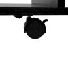 HOMCOM Modern TV Cabinet Stand Storage Shelves Table Mobile Bedroom Furniture Bookshelf Bookcase 