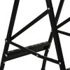 DURHAND 4-in-1 Work Bench, Folding Clamp Table w/ 4 Adjustable Clamping Pegs for DIY Home Garage, Black
