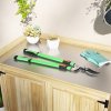 Outsunny Telescopic Loppers 64.5-90 cm, Extendable Garden Loppers Heavy Duty with Steel Blade and Adjustable Handles, Tree Trimmer for Branches, Bushes, Shrubs, Green