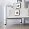 HOMCOM 3-Tier Printer Stand with Storage Shelves, Printer Table, 55 x 40 x 77cm Printer Shelf for Home Office, Study