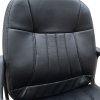 HOMCOM Swivel Executive Office Chair, PU Leather Computer Desk Chair with Adjustable Height, Wheels