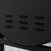 Outsunny Trolley Charcoal BBQ Barbecue Grill Cooker with 3-Level Adjustable Height Grill Nets, Patio Outdoor Garden Heating Heat Smoker with Wheels, 90 x 45 x 96 cm, Black