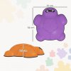 AIYAPLAY Balance Stepping Stones, 6-Piece Turtle-Shaped Stackable River Stones with Non-Slip Edge, Indoor Outdoor Obstacle Course for Kids Age 3-8 Years, Multicoloured