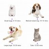 PawHut Dog Hair Dryer Pet Grooming Blaster Dryer Blower Adjustable Temperature Speed with 2.1M Flexible Hose 3 Nozzles - Purple