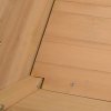 Outsunny Wooden Raised Garden Bed with Bed Liner, Elevated Planter Box with Legs, for Vegetables Flowers Herbs, Outdoor and Indoor Use