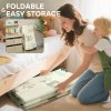 AIYAPLAY Baby Play Mat Double Sided, Foldable & Reversible Activity Playmat, Waterproof Kids Foam Crawling Mat for Outdoor Indoor Playtime Picnics, 177 x 146 x 1.5cm, Animal Theme