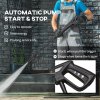 DURHAND 1800W High Pressure Washer, 150 Bar Pressure, 510 L/h Flow, High-Performance Portable Power Washer Jet Wash Cleaner with 6M Hose, Snow Foam Bottle for Garden, Car, Furniture, Green