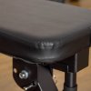 HOMCOM Adjustable Weight Bench, Foldable Bench Press with Barbell Rack, Dip Station, for Home Gym, Strength Training, Multi-Use Workout Bench, Black