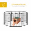 PawHut Wooden Rabbit Hutch Outdoor, Guinea Pig Hutch, Rabbit Hideaway, Cat House, Bunny Cage Small Animal House 51 x 42 x 43 cm, Natural