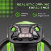 AIYAPLAY Licensed 2 in 1 Baby Ride on Push Car Toddler Push Along Car with Parent Handle Sliding Car with Horn Steering Wheel NO POWER for 1 - 3 Years, Green