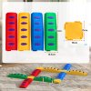 AIYAPLAY Kids Balance Beam, 12 Piece Stepping Stones with Non-Slip Foot Pads, Kids Sensory Toys, Indoor Outdoor Obstacle Course for 3-8 Years