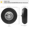 Outsunny Set of 4 Pneumatic Wheels, 10
