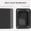 SPORTNOW Fitness Stepper, 3-Height Adjustable Aerobic Step, Non-Slip Exercise Step Board for Home Gym Office Workout, 10.5cm, 15.5cm, 20.5cm, Grey