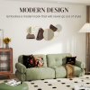 HOMCOM Metal Wall Art, Modern Decorative Mirror Decor, Hanging Home Wall Decoration for Living Room Bedroom Dining Room, Gold Tone