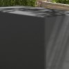Outsunny Oxford Patio 3-seater Swing Chair Cover Outdoor Garden Furniture Rain Protection Protector Waterproof Anti-UV, 240L x 133W x 185H cm, Dark Grey