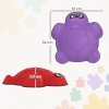 AIYAPLAY Balance Stepping Stones, 9-Piece Turtle-Shaped Stackable River Stones with Non-Slip Edge, Indoor Outdoor Obstacle Course for Kids Age 3-8 Years, Multicoloured