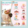 AIYAPLAY Balance Board Kids, Wooden Wobble Board for Children, Sensory Play Equipment for 3-8 Years Old, Natural Tone
