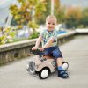 AIYAPLAY Kids Ride On Sliding Car, Foot to Floor Slider with Steering Wheel, Horn, Under-Seat Storage, Suitable for Ages 12-36 Months - Cream White