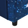 HOMCOM Kids Armchair Toddler Chair Space Rocket Wood Frame Thick Padding High Back Armrest Anti Slip Feet Blue for 3-5 Yrs