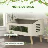 PawHut 140L Reptile Vivarium Terrarium with Tempered Glass Windows, Openable Top for Snake Lizards, Horned Frogs, Chameleons, Hamsters, Gerbils, 100 x 50 x 60cm