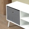 HOMCOM TV Cabinet Stand Unit for TVs up to 50