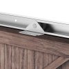 HOMCOM 6FT Modern Sliding Barn Door Closet Hardware Track Kit Track System Unit for Single Wooden Door