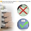 HOMCOM 3 Drawer Mobile File Cabinet, Vertical Filing Cabinet with Wheels for Home Office