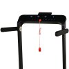 HOMCOM Folding Treadmill, 1.85HP Installation-Free Walking Jogging Running Machine, 12KM/H with 12 Pre-Programs and LED Display for Home Gym Office