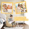 AIYAPLAY Kids Armchair, Bear Shaped Toddler Chair, Baby Armchair for Bedroom Playroom Living Room, for Boys and Girls Aged 18 Months to 3 Years - Khaki