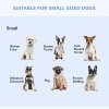 Pawhut Trapeze Collapsible Dog Pet Travel Box Cage Removable Tray 78 x 47 x 55cm