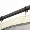 Outsunny fit 13x10ft Gazebo Universal Replacement Mosquito Netting for Patio Gazebos and Canopy Tents with Zippers for 3(m) x 4m Gazebo, (Sidewall Only) Beige