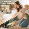 AIYAPLAY Baby Play Mat Double Sided, Foldable & Reversible Activity Playmat, Waterproof Kids Foam Crawling Mat for Outdoor Indoor Playtime Picnics, 196 x 176 x 1.5cm, Dinosaur Theme