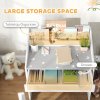 AIYAPLAY Kids Desk and Chair Set, Children Study Table and Chair with Storage, Pull-Out Drawer, Star and Moon Pattern, for Bedroom, Playroom, Nursery, for Ages 3-6 Years, Grey