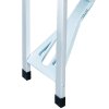 Outsunny Portable Folding Camping Picnic Table and Chairs Stools Set Party Field Kitchen Outdoor Garden BBQ Aluminum